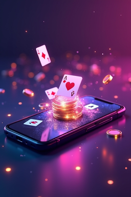 Topbet casino app on smartphone